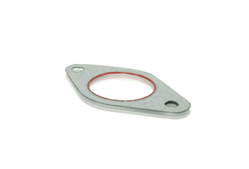 Rubber edged gasket